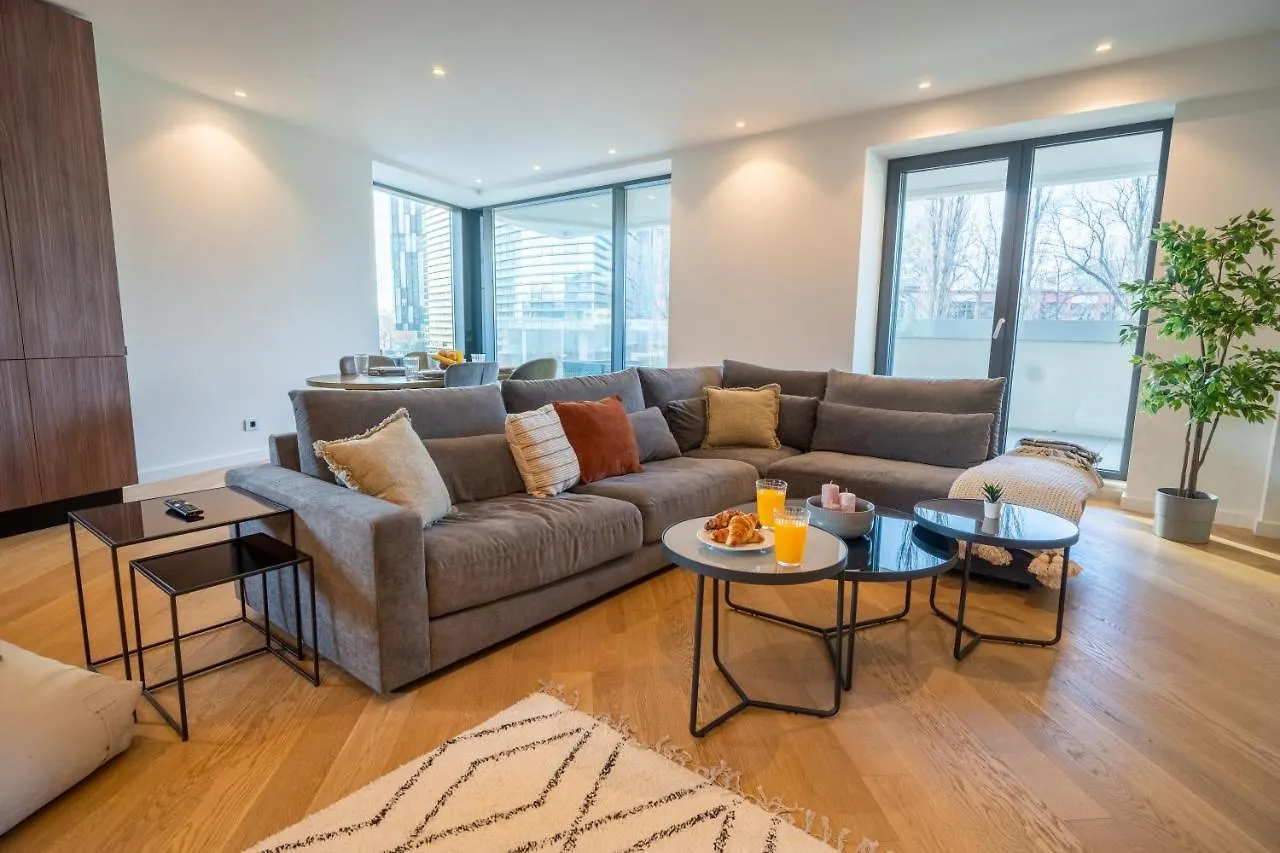 Designer Apartment In Aviatiei Tower location