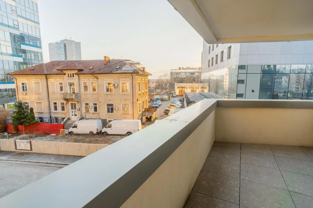 Designer Apartment In Aviatiei Tower Bucharest Romania